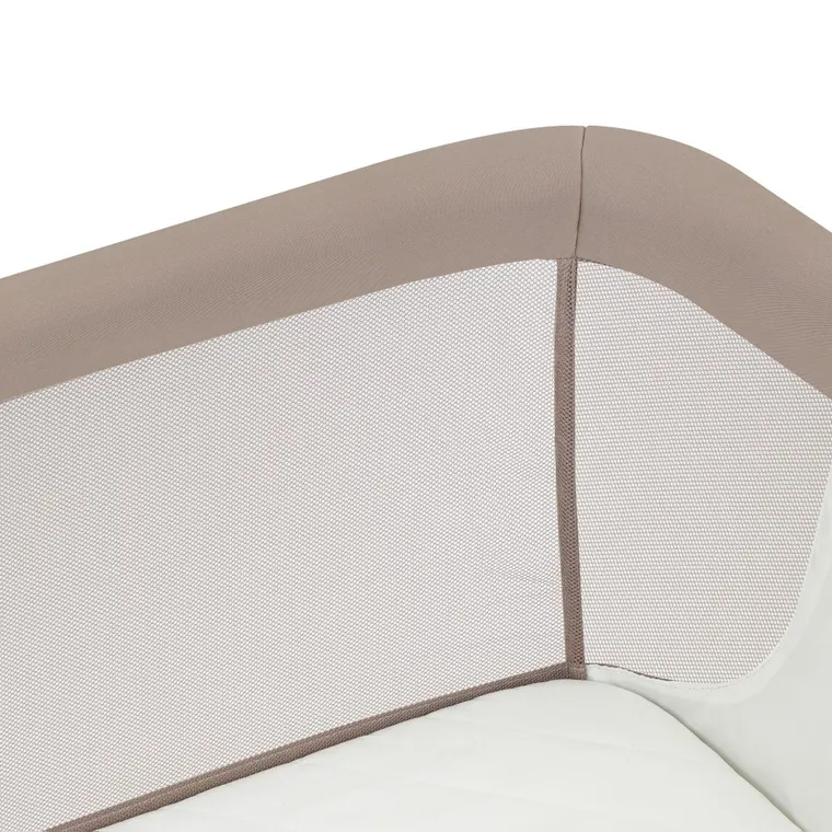 Lionelo, Leonie Plus, łóżeczko dostawne, Beige Taupe