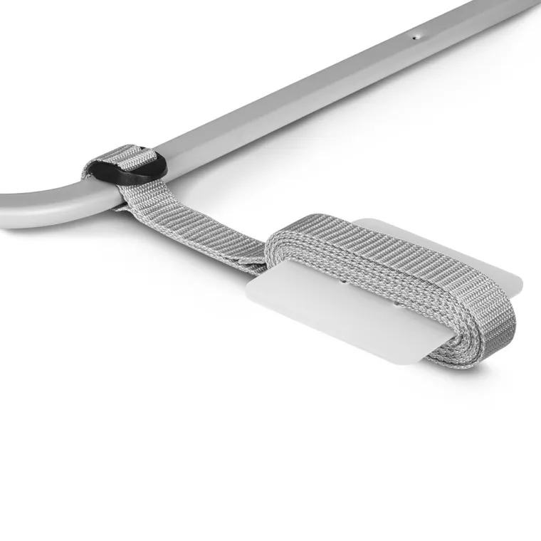 Lionelo, Lora, barierka ochronna do łóżka, składana, Grey Stone