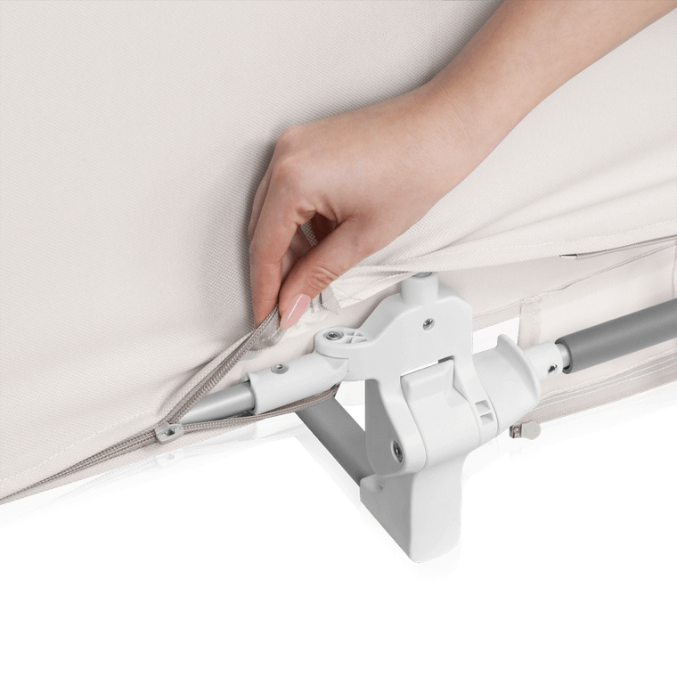 Lionelo, Lora XL, barierka ochronna, Beige Sand