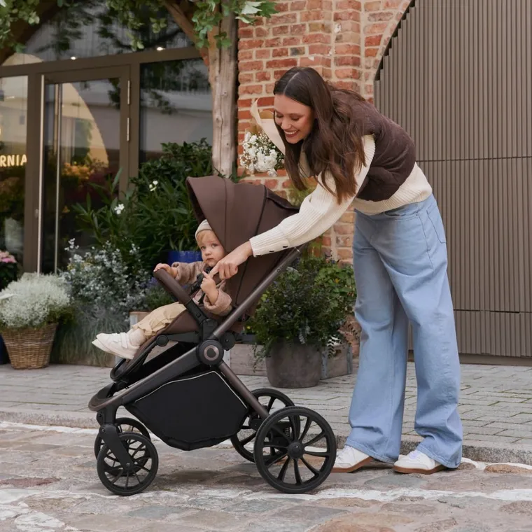 Lionelo, Mika Plus, wózek wielofunkcyjny, 3w1, Green Olive