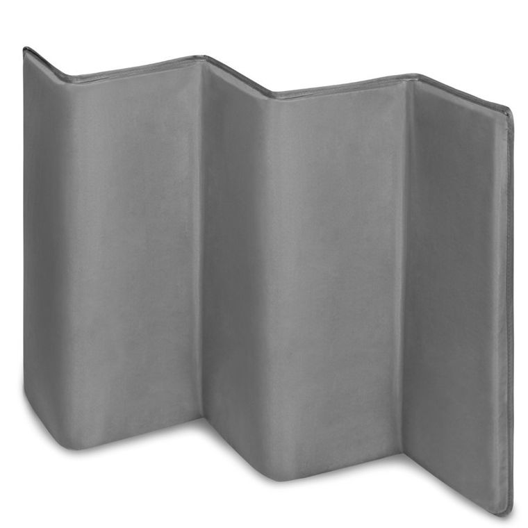 Lionelo, Stefi Plus, łóżeczko turystyczne, dwupoziomowe, składane, Grey White