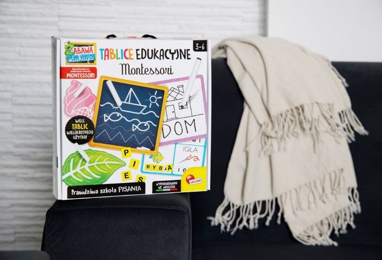 Lisciani, Montessori, Tablice edukacyjne