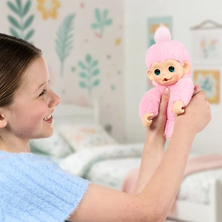 Little Live Pets, Minis, Moja Małpka Luna Lemon, maskotka interaktywna