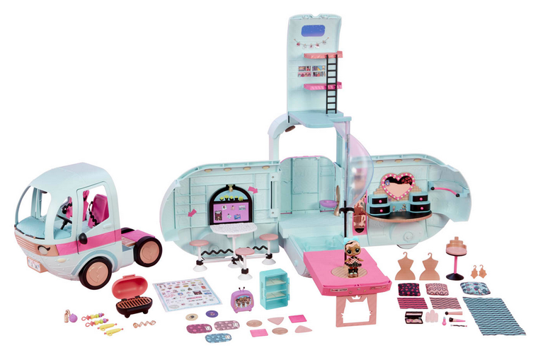 L.O.L. Surprise, Glamper 2w1, kamper dla laleczek