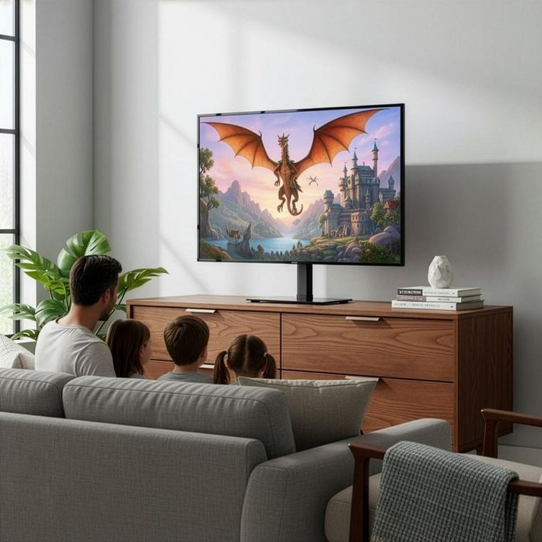 Maclean, uniwersalny stojak do telewizora, dla TV 32-55", MC-132