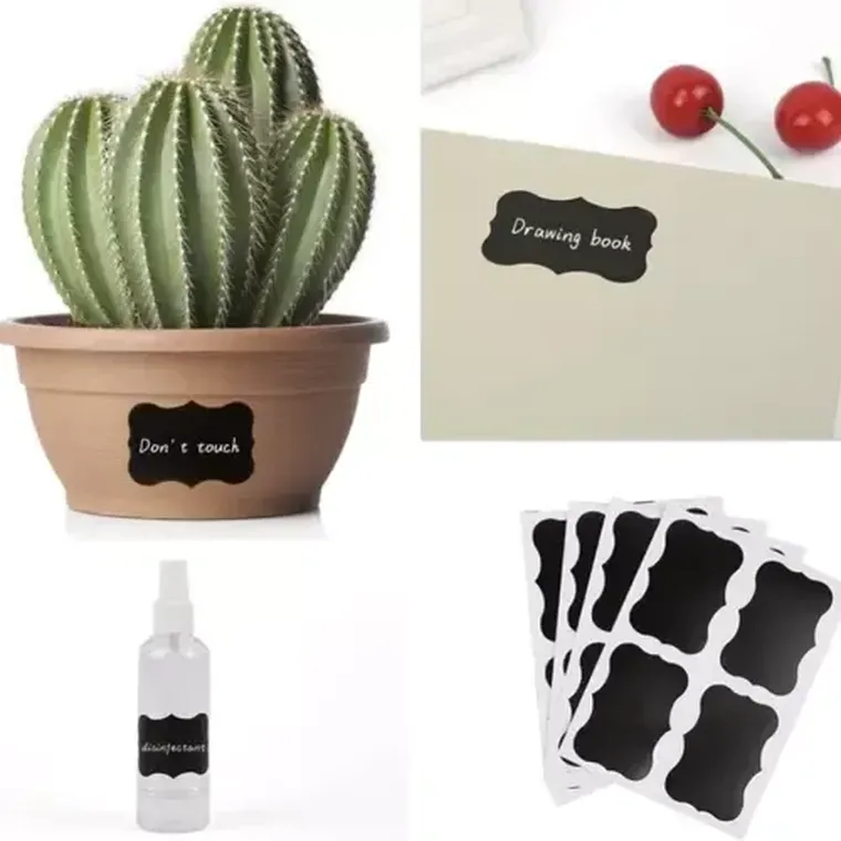 Malatec, etykiety samoprzylepne + pisak