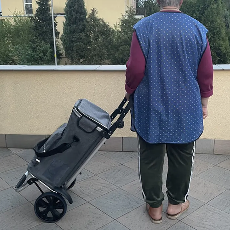 Malatec, wózek transportowy, składany