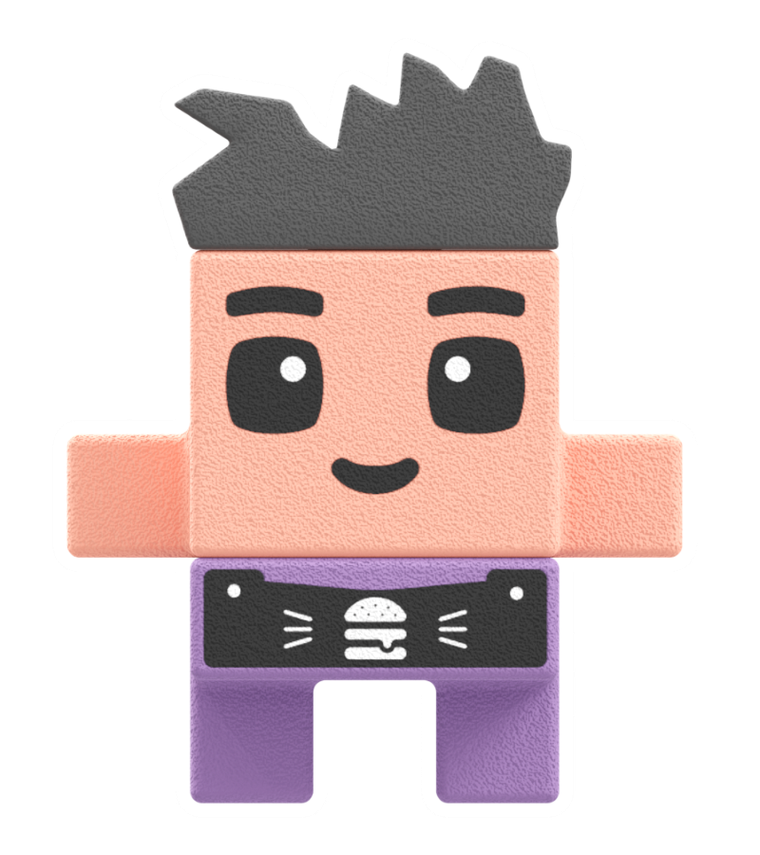 Marioinex, Mini Waffle, City, Food Truck, klocki konstrukcyjne, 148 elementów