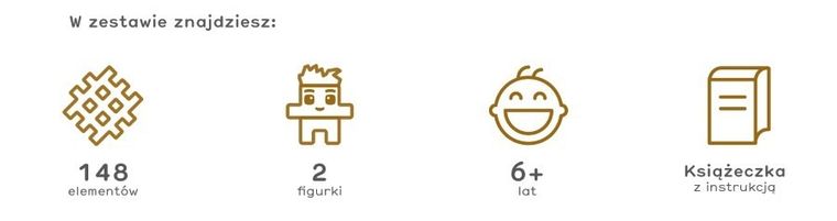 Marioinex, Mini Waffle, City, Sklep, klocki konstrukcyjne, 148 elementów