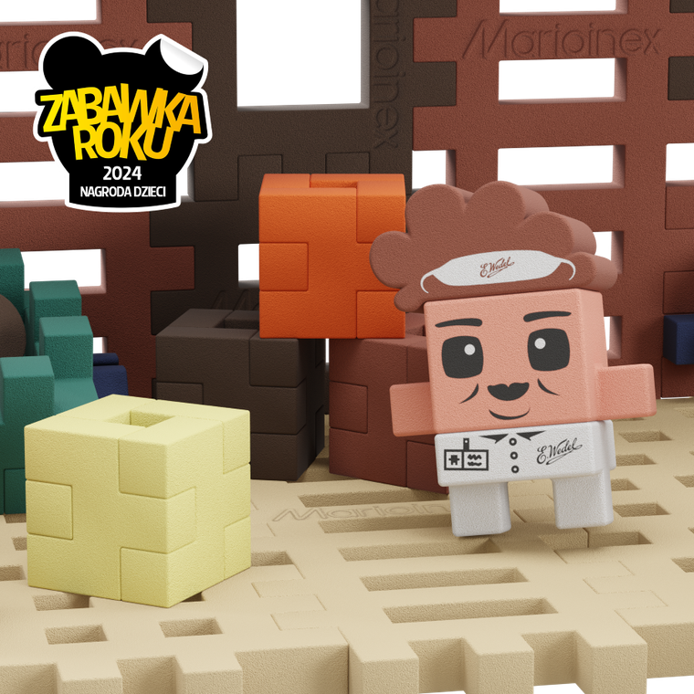 Marioinex, Mini Waffle, Wedel, Fabryka Czekolady, klocki konstrukcyjne, 230 elementów