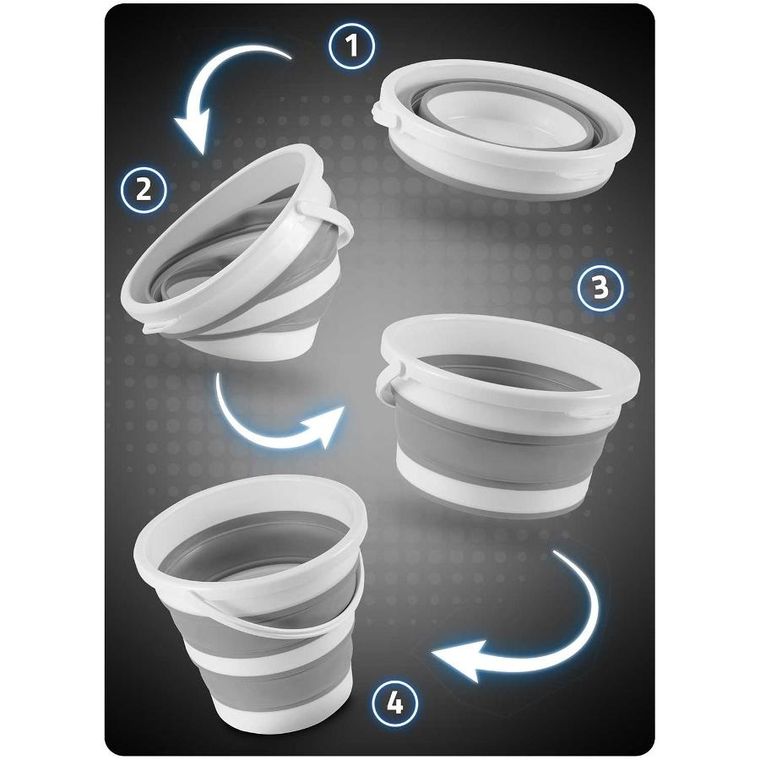 Massido, Składane wiaderko z rączką MS-681