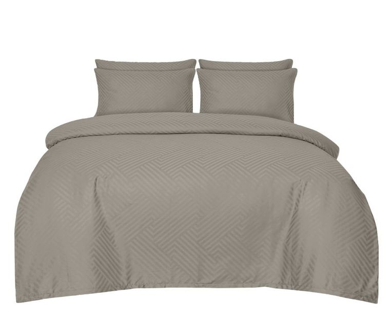 Matex, 3-częściowy komplet pościeli, adamaszek geometryczny, 160-200 cm