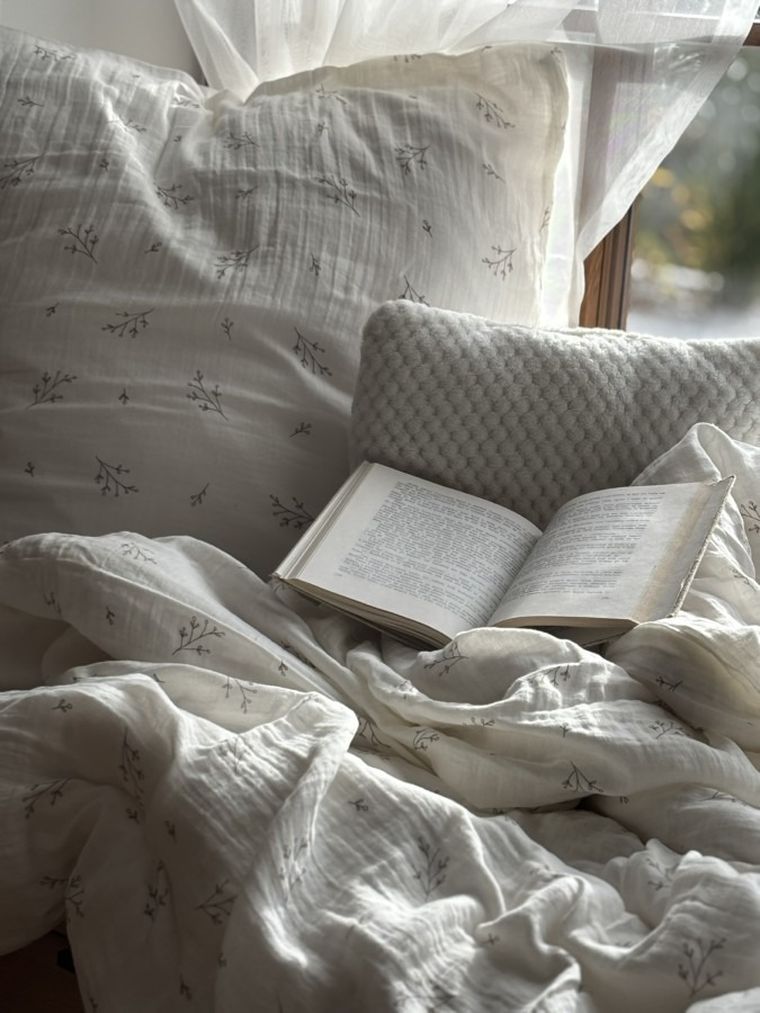 Matex, pościel bawełniana, muślinowa, 200-220 cm