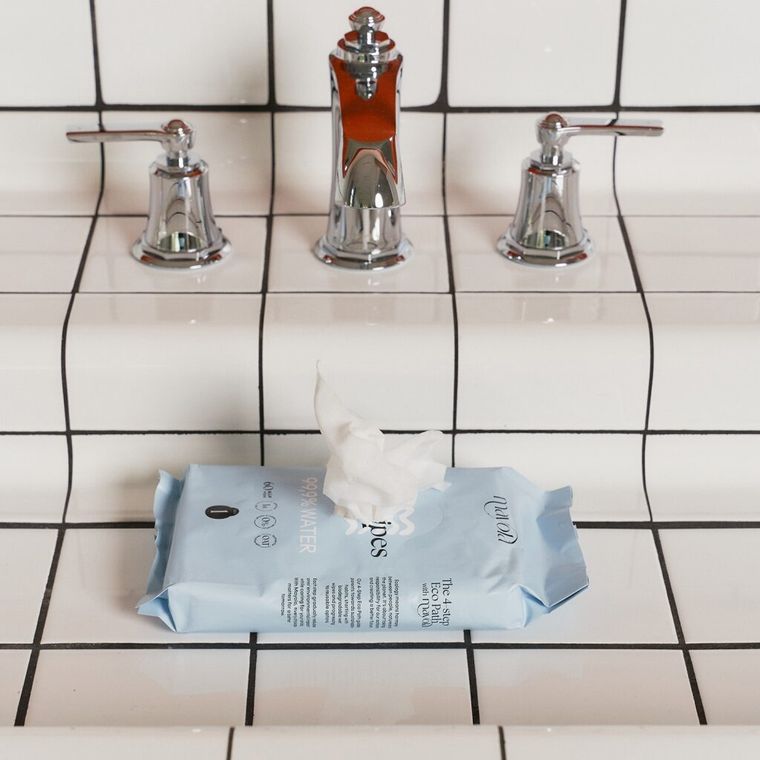 Mayola, chusteczki nawilżane, 99.9% wody i owies, 60 szt.