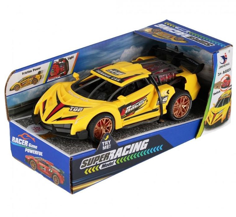 Mega Creative, auto wyścigowe, pojazd interaktywny 1 szt.