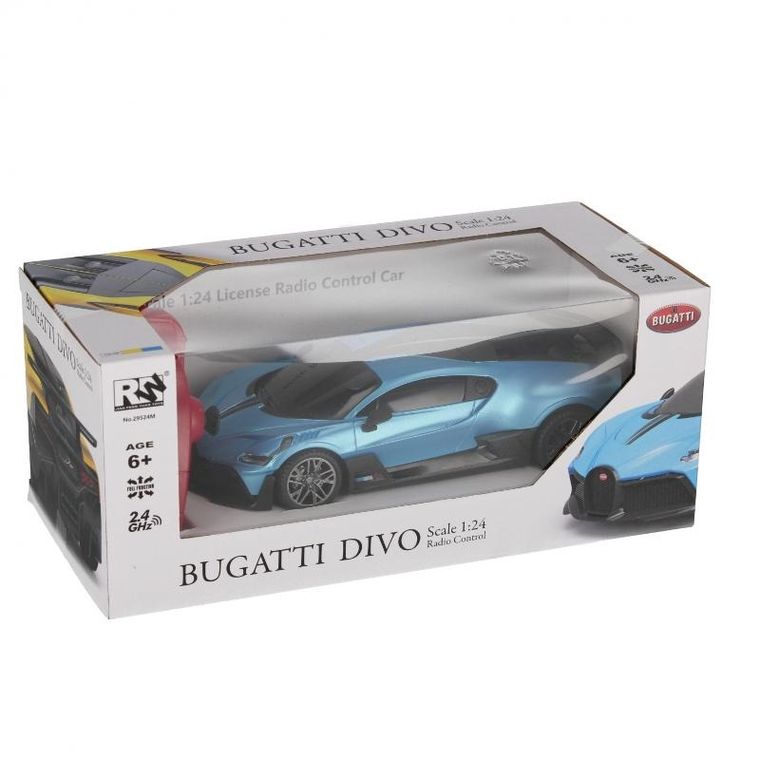 Mega Creative, Bugatti Divo, auto osobowe, pojazd zdalnie sterowany, 1:24