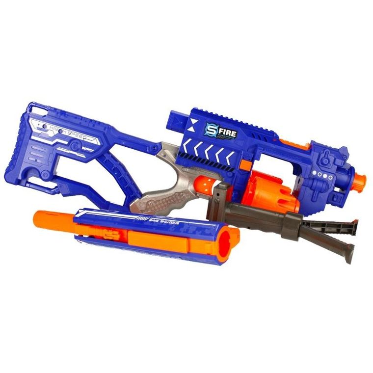 Mega Creative, wyrzutnia, zestaw ze strzałkami, elektroniczny