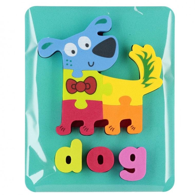 Mega Creative, Zwierzęta, puzzle piankowe, 1 szt.