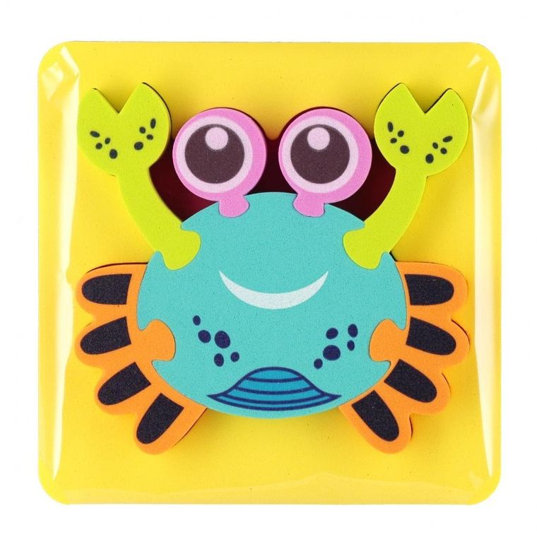 Mega Creative, Zwierzęta, puzzle piankowe, 1 szt.