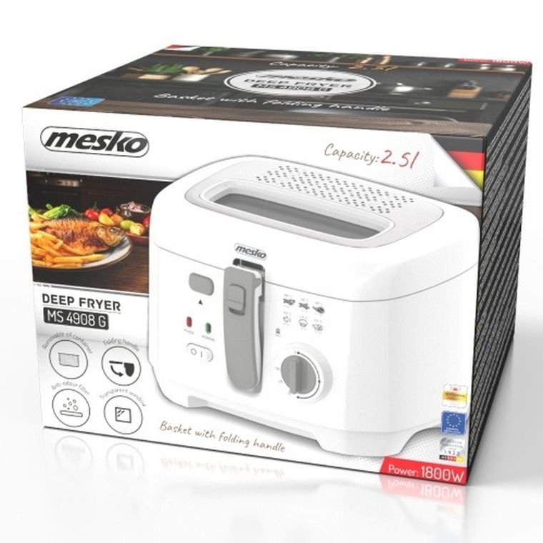 Mesko, frytkownica, air fryer, 2,5l