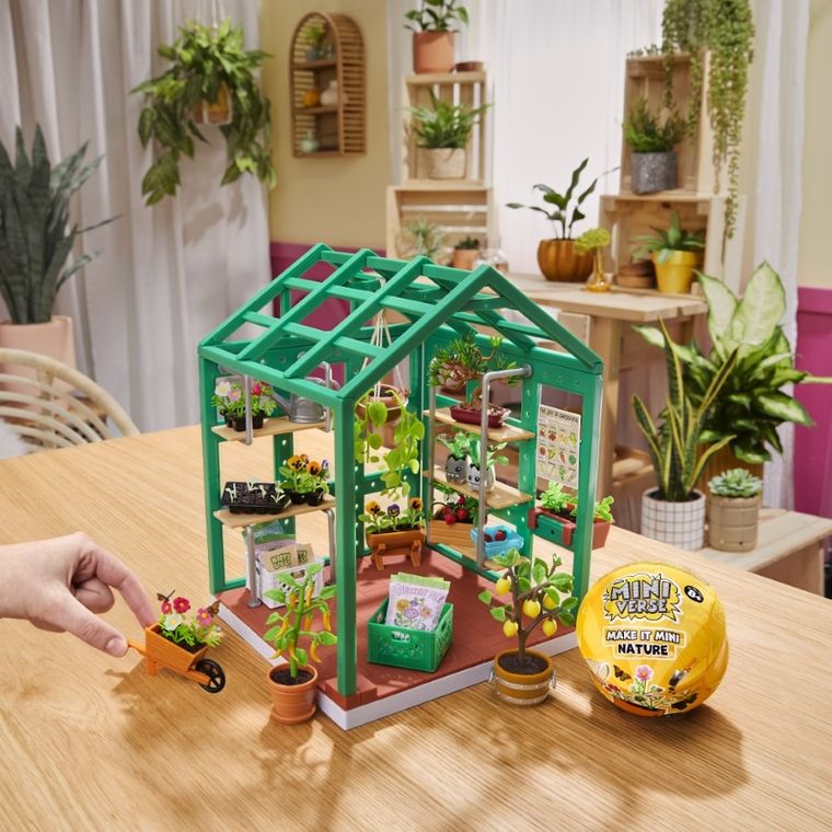 MGA's Miniverse, Spaces, Starter Pack Greenhouse, mini szklarnia