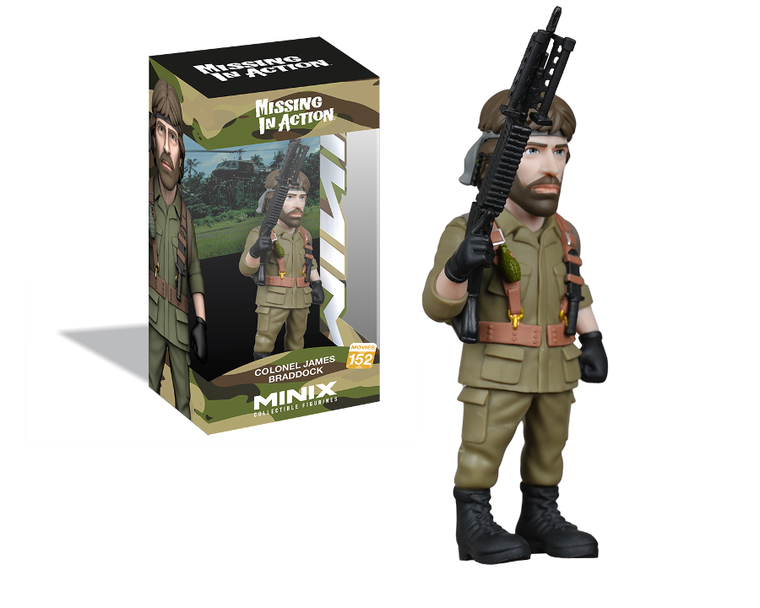 Minix, Missing In Action, Chuck Norris, figurka kolekcjonerska