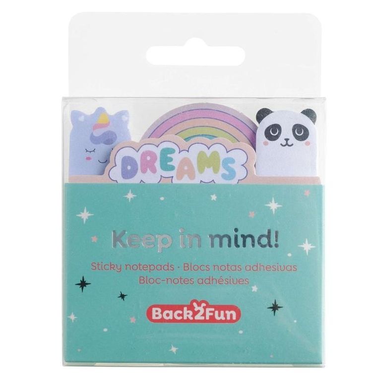 Miquelrius, Dreams, zestaw karteczek samoprzylepnych, 4 wzory, 120 szt.
