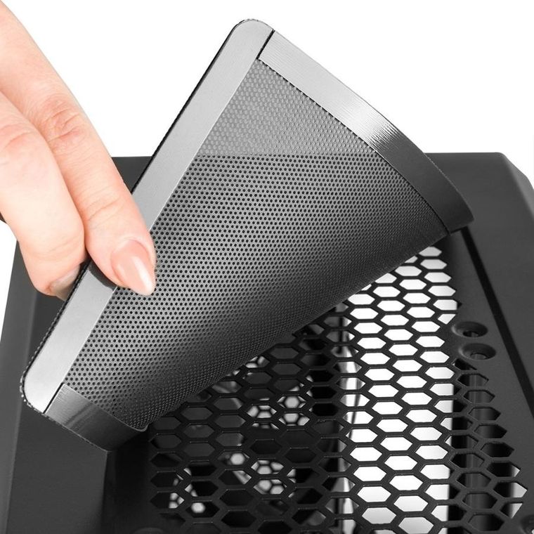 Modecom, Oberon Pro, obudowa, AT-OBERON-PR-10-000000-0002, ATX, ITX, Micro ATX, czarny