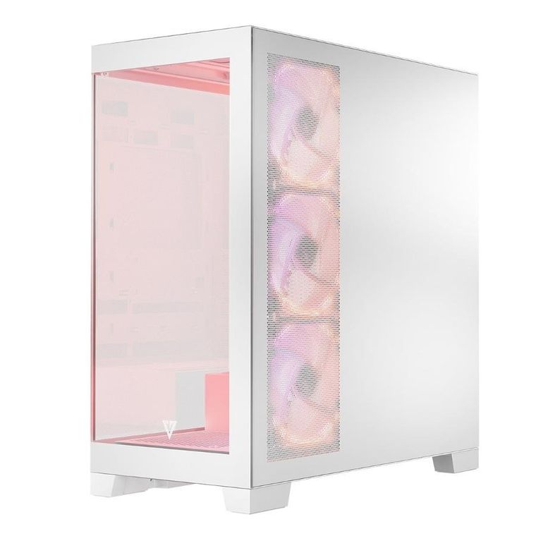 Modecom, Volcano Space ARGB, obudowa komputerowa, biała