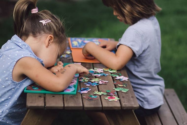 Mudpuppy, Środki transportu, puzzle magnetyczne 2w1, 20 elementów