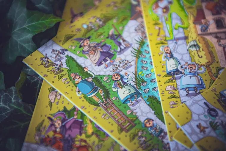 Muduko, W krainie legend, gra familijna na spostrzegawczość