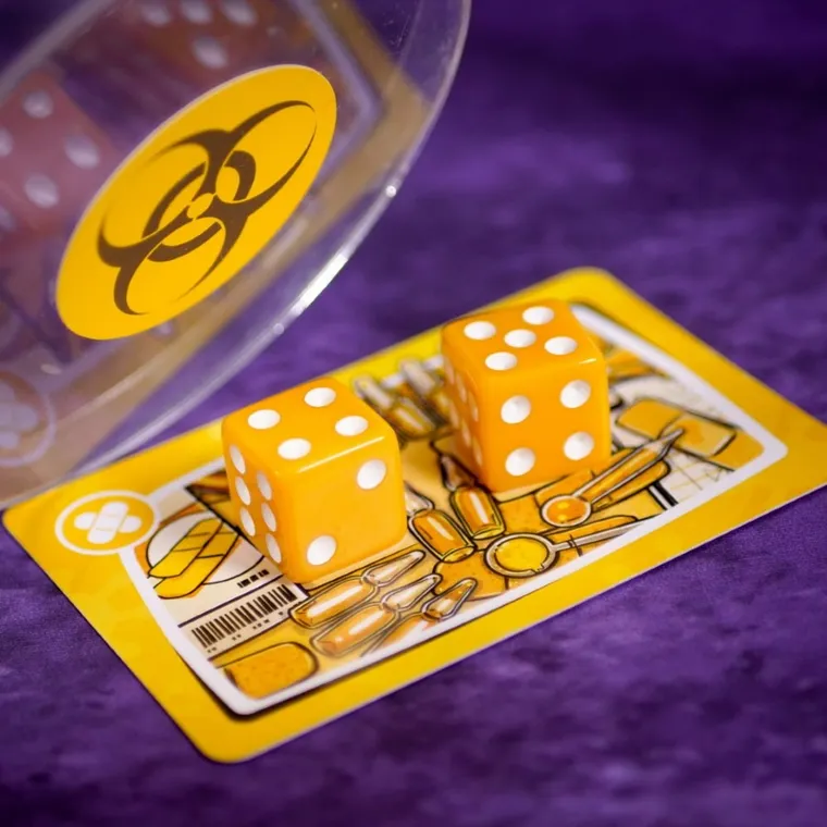 Muduko, Wirus! Roll & Write, gra kościana