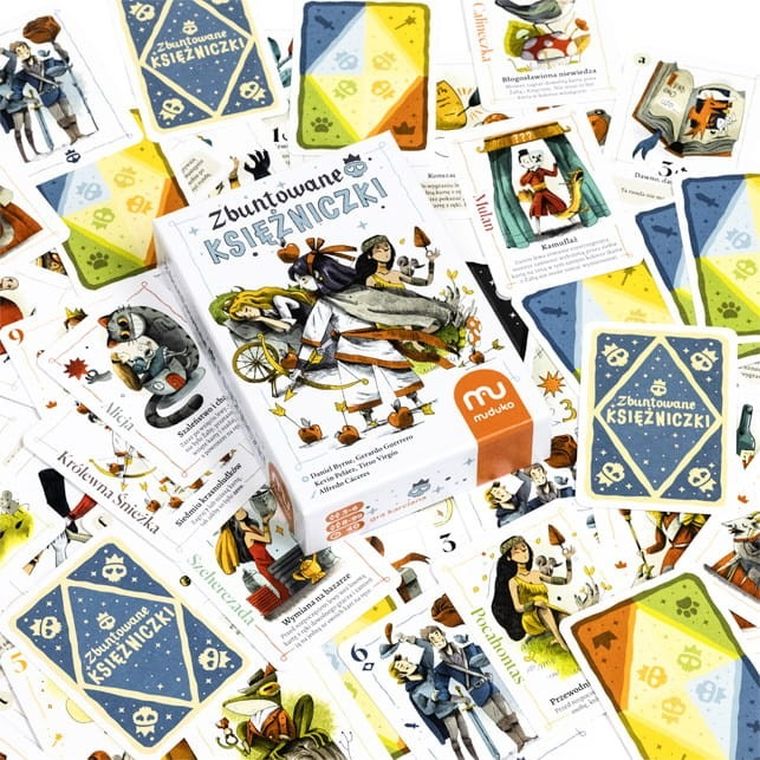 Muduko, Zbuntowane Księżniczki, gra karciana