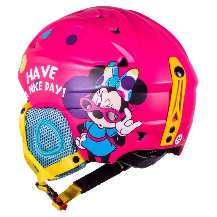 Myszka Minnie, kask narciarski