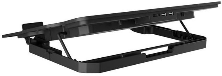 Natec, Dipper, podstawka chłodząca, 2 12.1-17.3 cala, 2 USB, LED