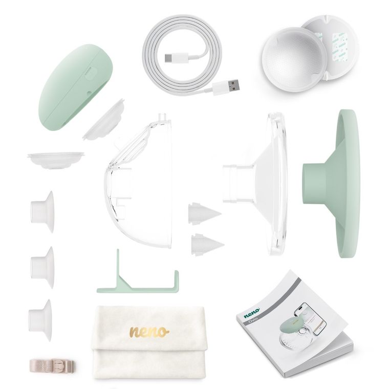 Neno, Ovio, elektroniczny laktator muszlowy z aplikacją bezprzewodowy