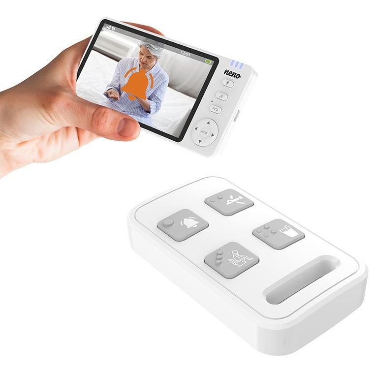 Neno, Ti Amo, niania elektroniczna, asystent opieki z funkcją SOS, 2.4 GHz