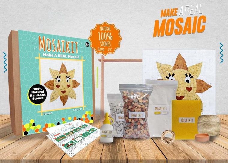 Neptune Mosaic, Słońce, mozaika