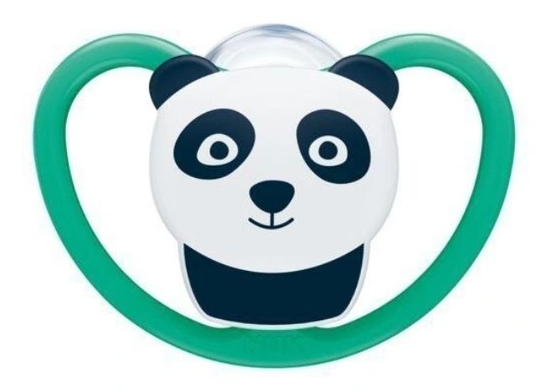 Nuk, Space, smoczek uspokajający, silikonowy, 18-36m, 1 szt.