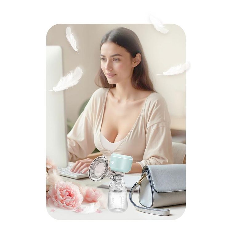 Nukido, laktator elektryczny, trójfazowy, niebieski, NK-962