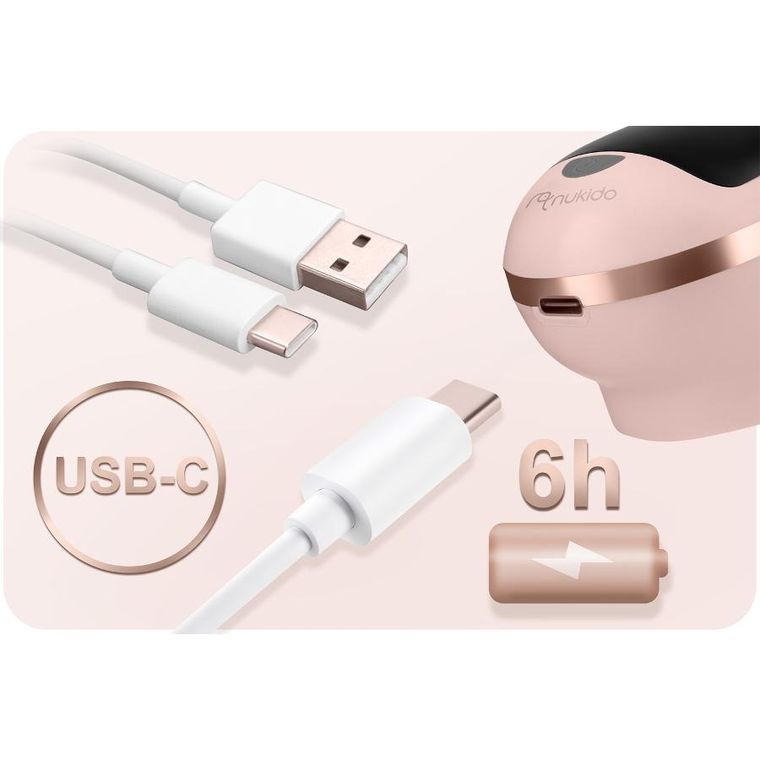 Nukido, laktator elektryczny, trójfazowy, pink, NK-960