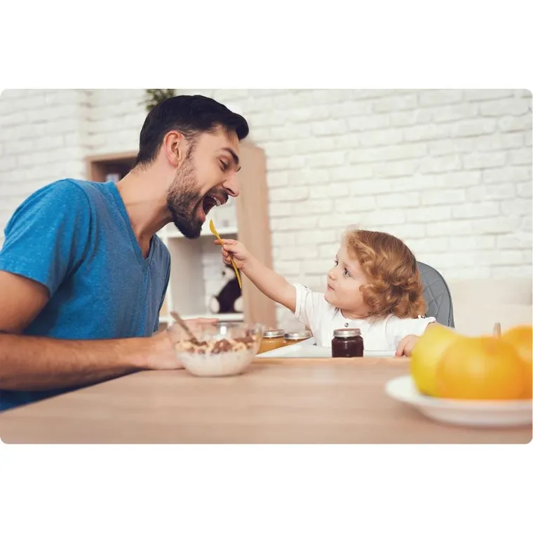 Nukido, Lilo, krzesełko do karmienia, szare