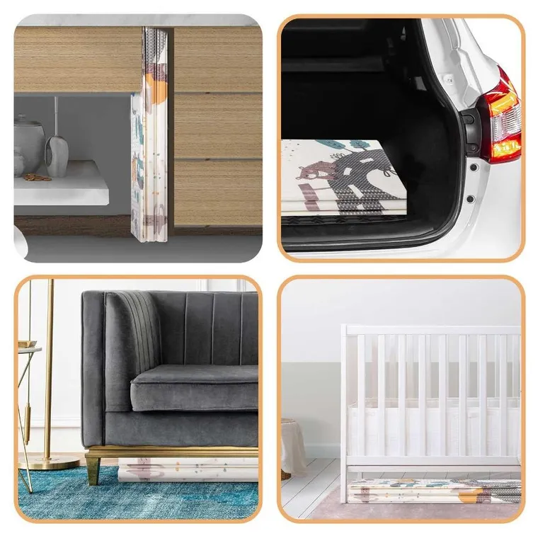 Nukido, mata piankowa, składana, 150-200-1 cm