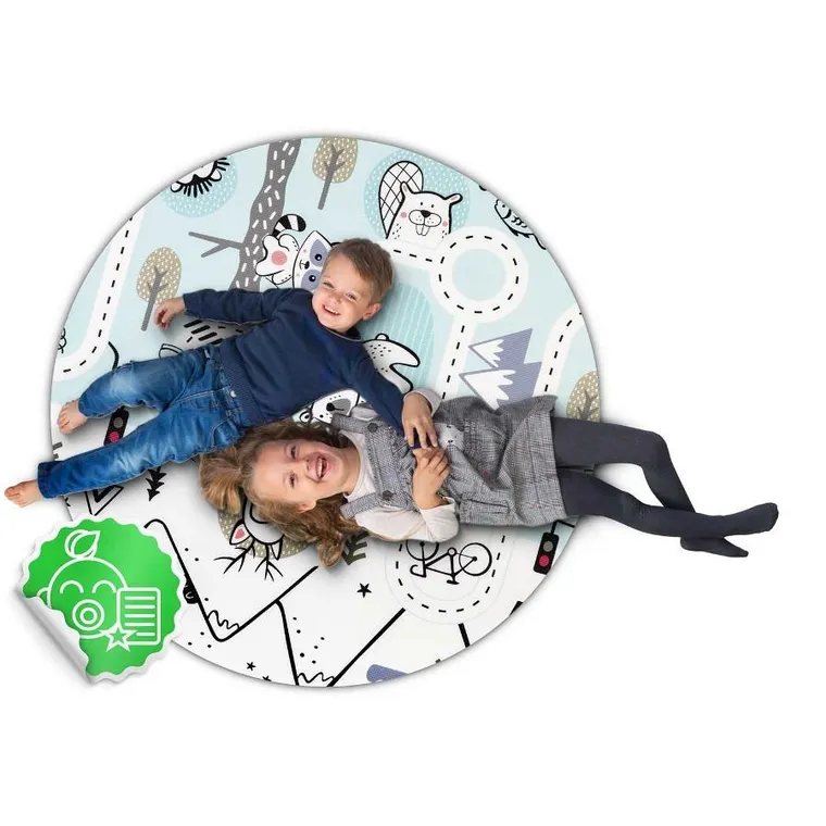 Nukido, mata piankowa, składana, 180-150-1.5 cm