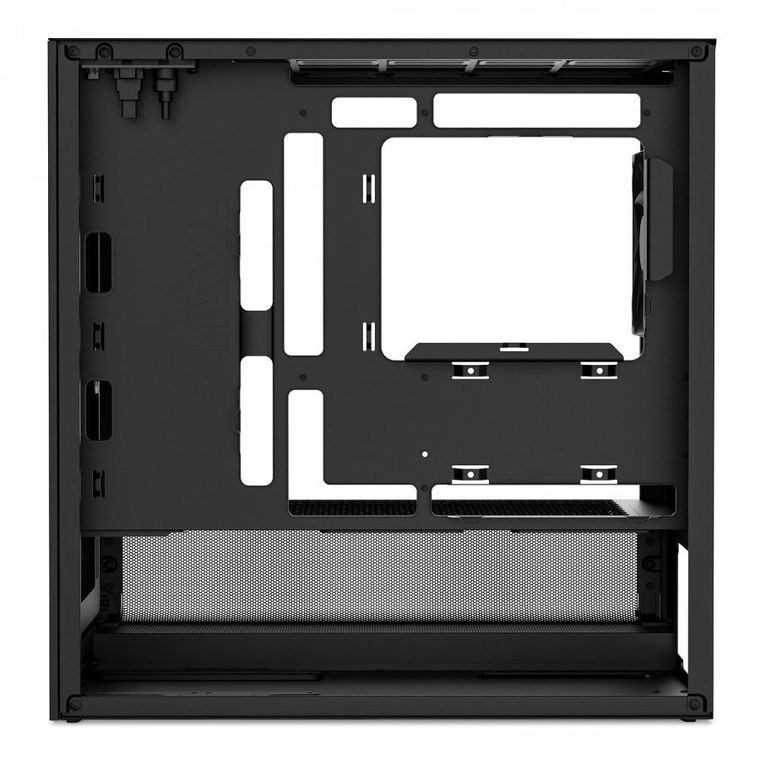NZXT, H3 Flow Matx Mini Tower, obudowa komputerowa, czarna