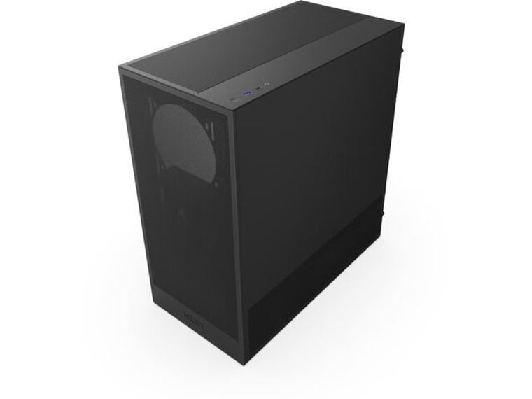NZXT, H5 Flow Midi Tower, obudowa komputerowa z szybą, czarna