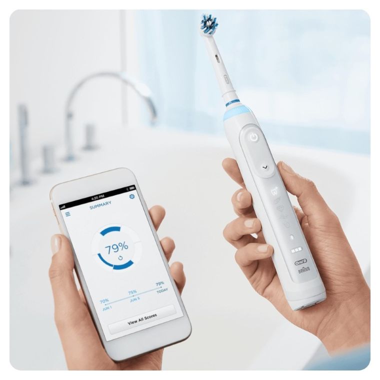 Oral-B, Genius, szczoteczka elektryczna, 10200W, biała