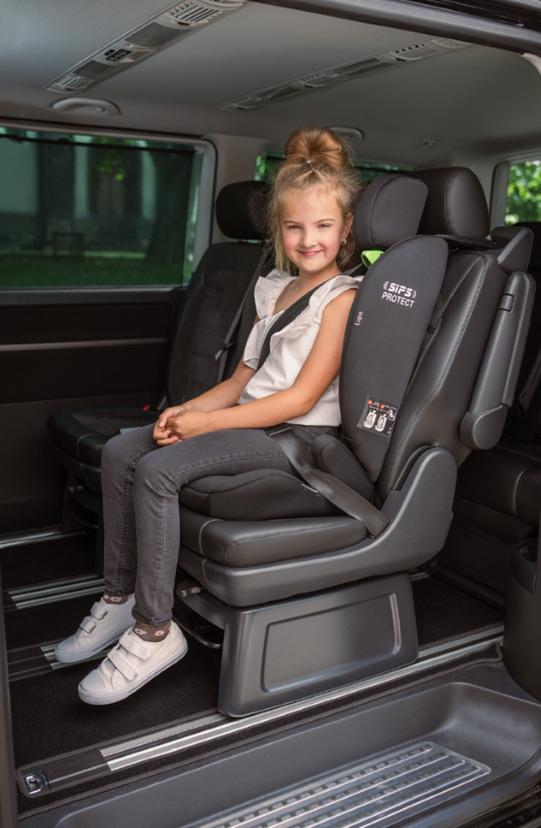 Osann, Lupo, fotelik samochodowy, i-Size, Black, 76-150 cm