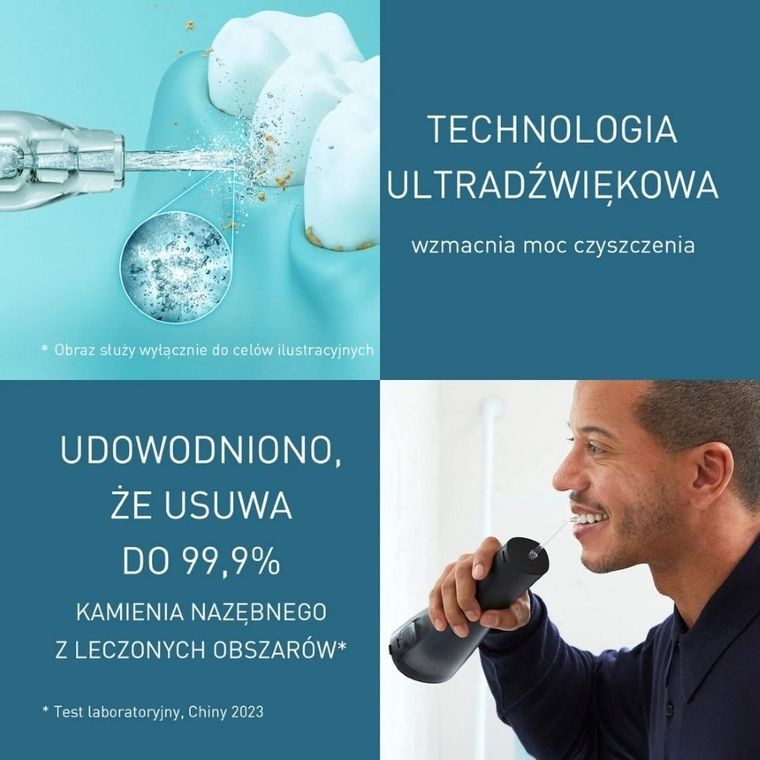 Panasonic, EW-DJ86-W503, irygator akumulatorowy, biały