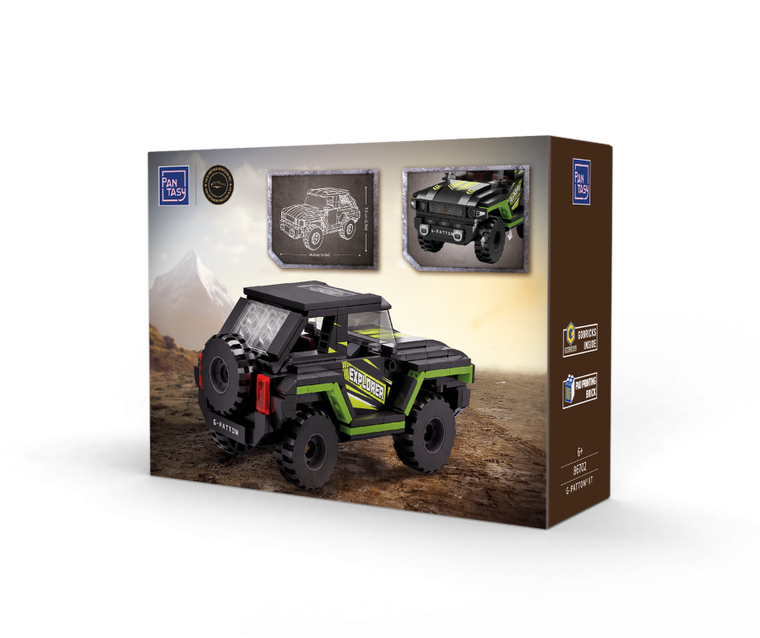 Pantasy, G-Patton XT, pojazd, klocki konstrukcyjne, 323 elementy